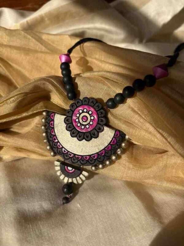 Black Mandala Terracotta Set