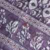 Lavender & Plum Ajrakh Saree