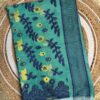 Serene Green & Leafy blue Dhakai Jamdani