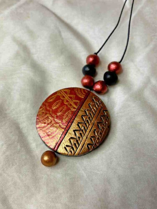 Copper Etched Terracotta Set
