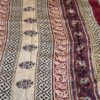 Beige And Rust Kalamkari Nakshi Border Saree