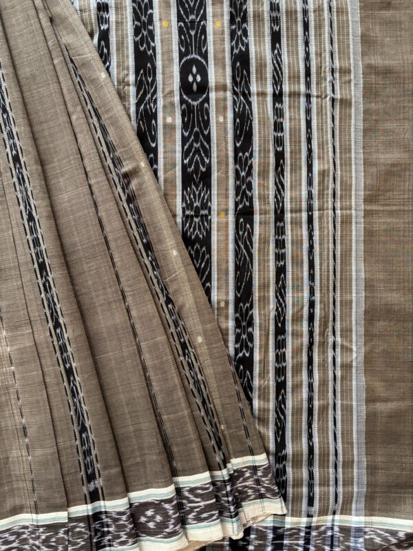 Kotki Sambalpuri Handloom In Slate Grey