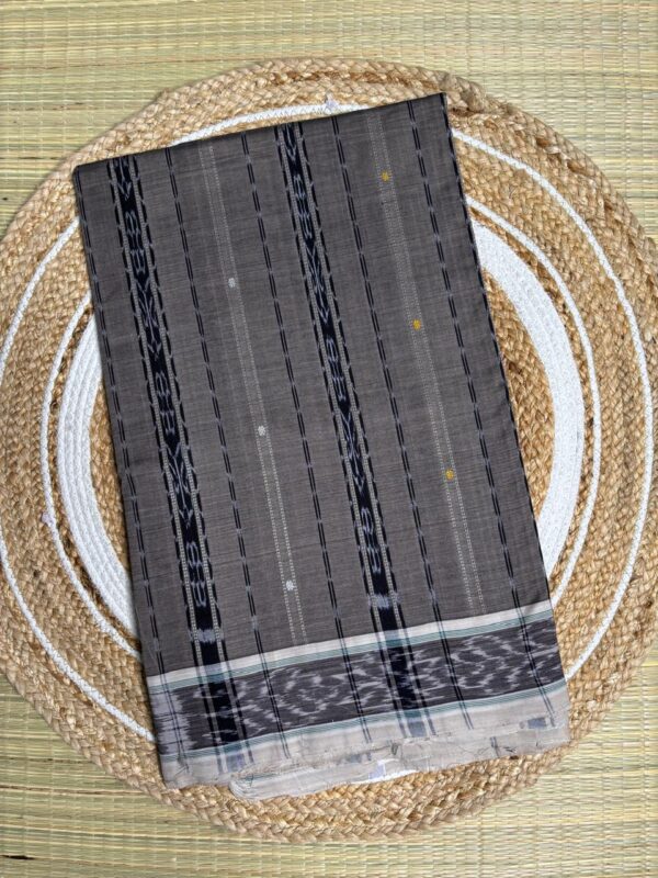 Kotki Sambalpuri Handloom In Slate Grey