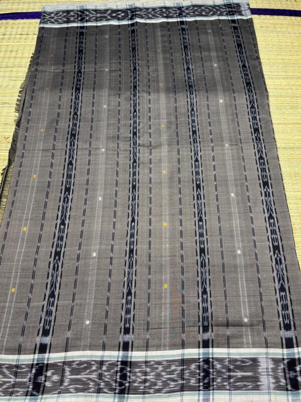 Kotki Sambalpuri Handloom In Slate Grey