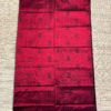 Pure Silk Sambalpuri Ikat Saree In Deep Maroon & Black