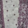 Mauve Floral Jamdani Cotton Saree