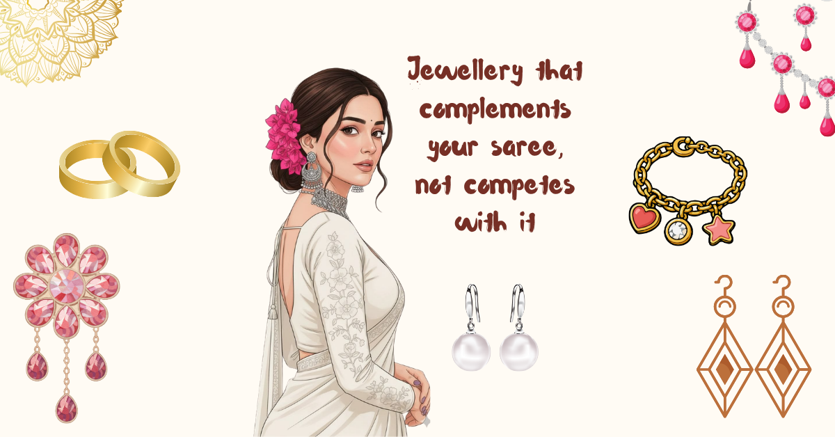 How to Choose the Right Jewellery for Every Saree